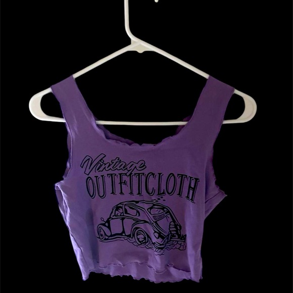 Violet Crop top - Picture 1 of 2